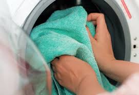 washing towels