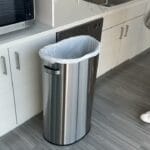 Simplehuman Stainless Steel Semi-Round Step Trash Can